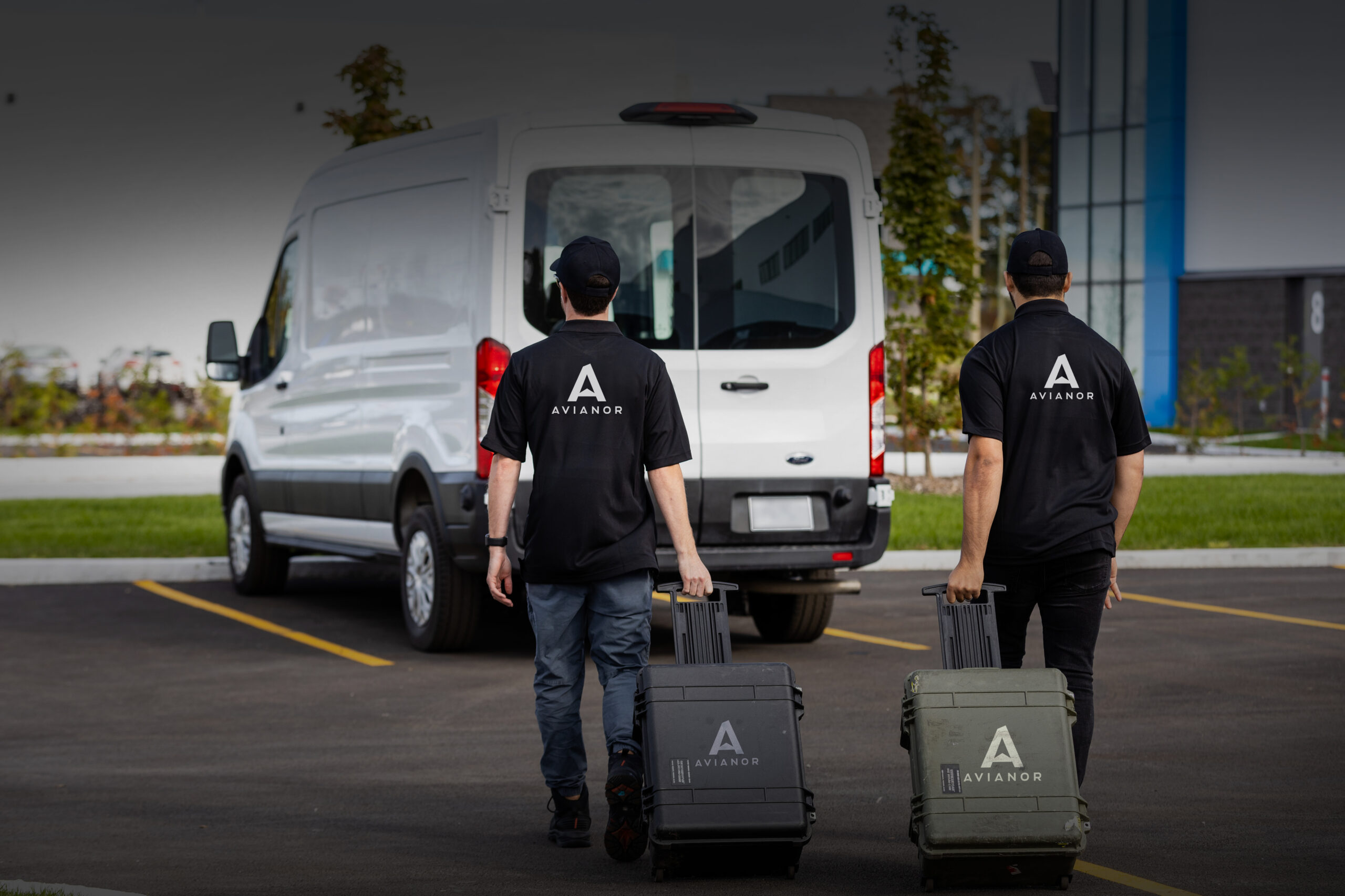 Techniciens de l'équipe de réparation mobile Avianor